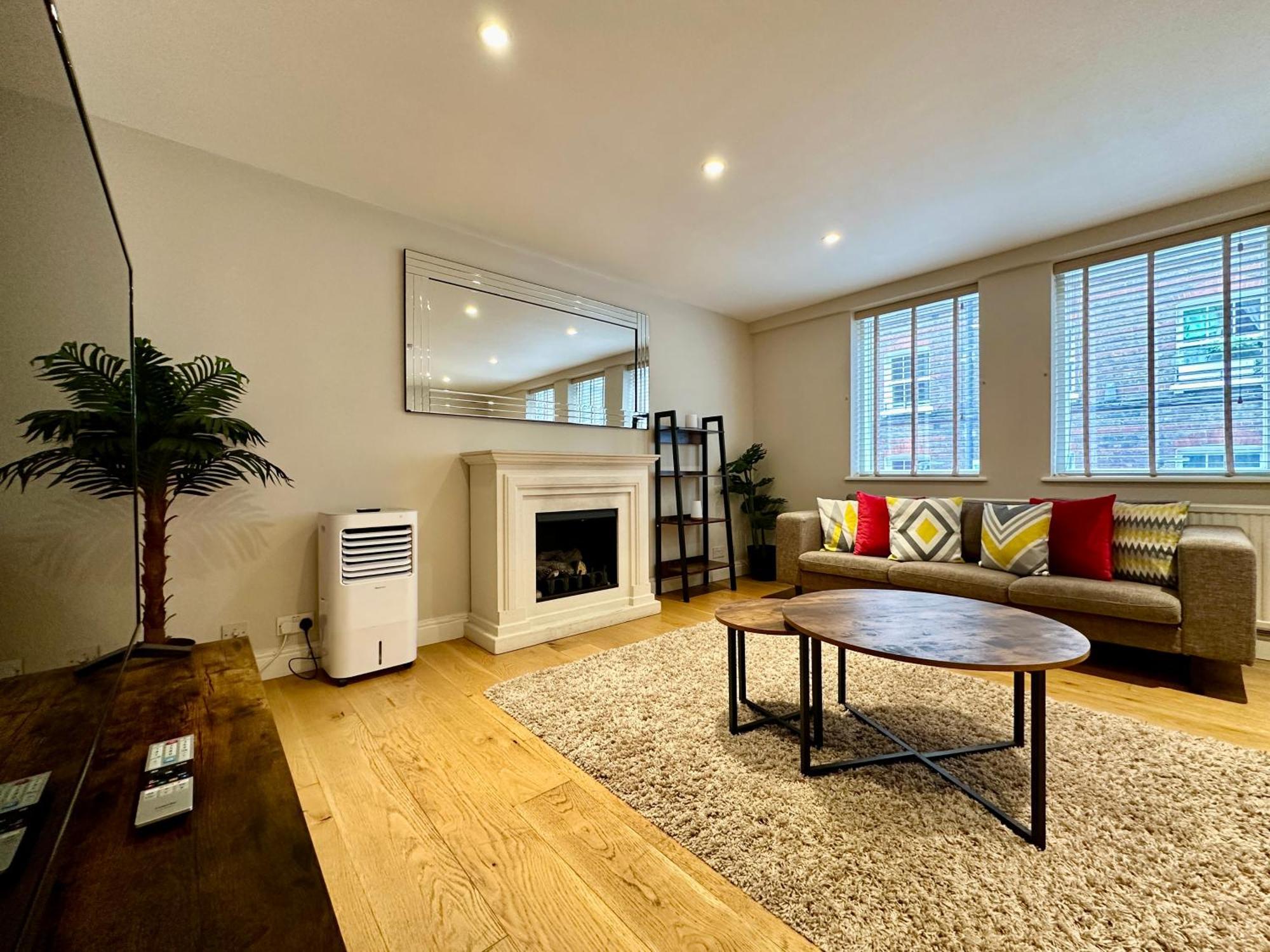 Appartamento Kensington 2bed Stucco Bright Large High Ceilings - Luxurylondonstays