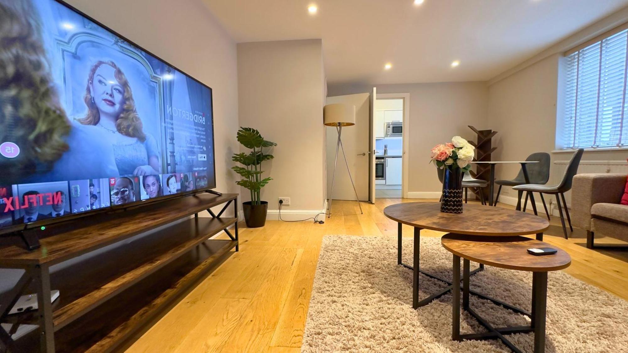 Appartamento Kensington 2bed Stucco Bright Large High Ceilings - Luxurylondonstays