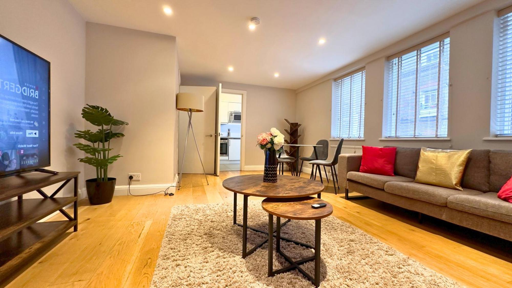 Kensington 2bed Stucco Bright Large High Ceilings - Luxurylondonstays Appartamento