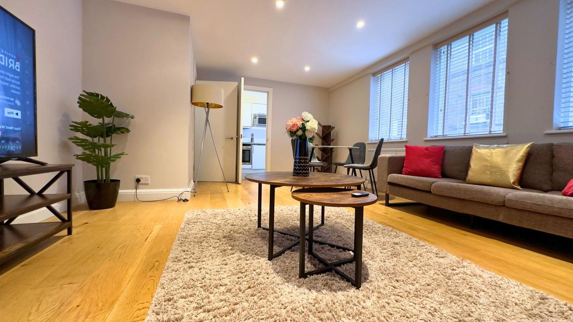 Appartamento Kensington 2bed Stucco Bright Large High Ceilings - Luxurylondonstays *